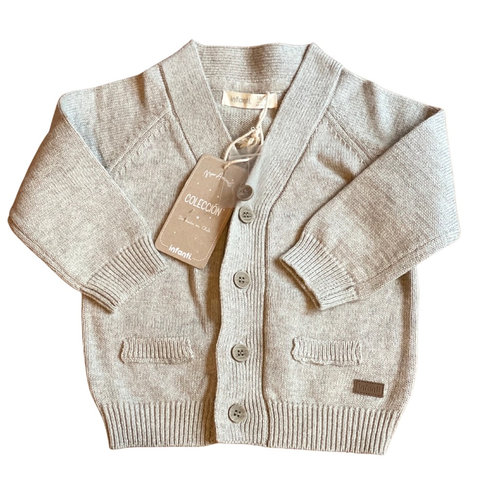 Infanti Button-Up Baby Cardigan